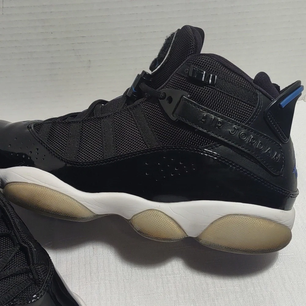 Nike Air Jordan 11 Low Black and Blue Men's Sneakers